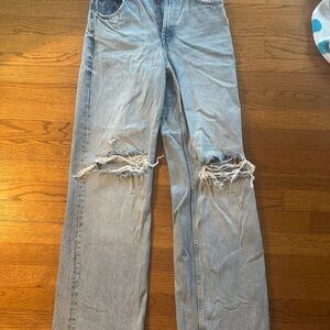 Zara Light Blue Denim Jeans
